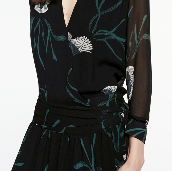 Ba&sh Reda Kimono Robe Maxi Dress XS - Picture 11 of 13